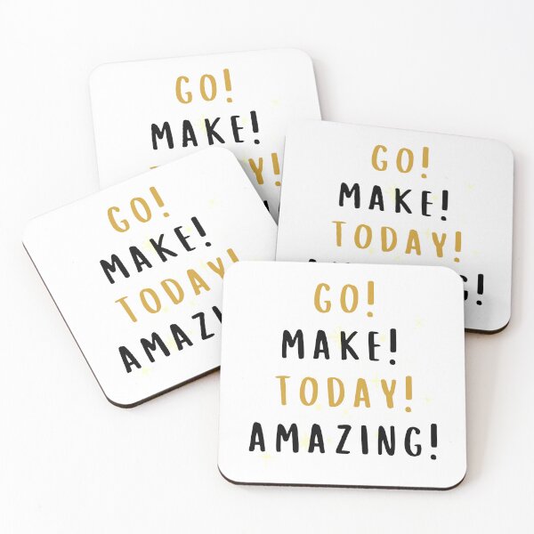 Item preview, Go Make Today Amazing designed and sold by KeleCo.