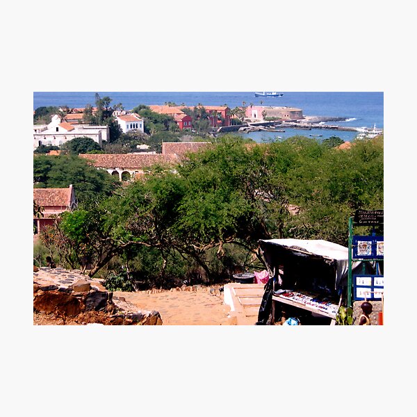 Item preview, Goree Island, Senegal - Print designed and sold by WonderMeMosaics.