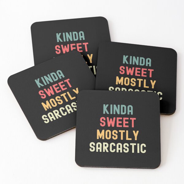 Item preview, Kinda Sweet Mostly Sarcastic Funny  designed and sold by MinimalSketches.