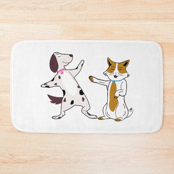 Item preview, Best Friends Dog and Cat Dancing designed and sold by janraydesigns.
