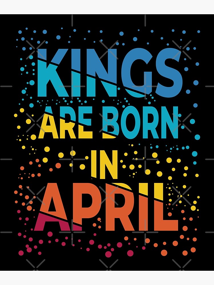 Discover April birthday quotes RETROVINTAGE Premium Matte Vertical Poster