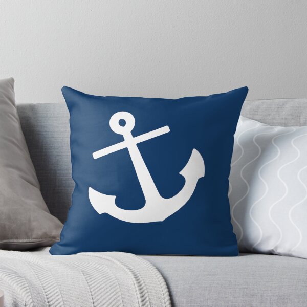 Item preview, Navy Blue Anchor designed and sold by Mango Tangerine Studio.