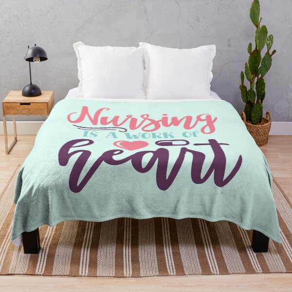 Item preview, Nursing Is A Work Of Heart designed and sold by DocTeen.