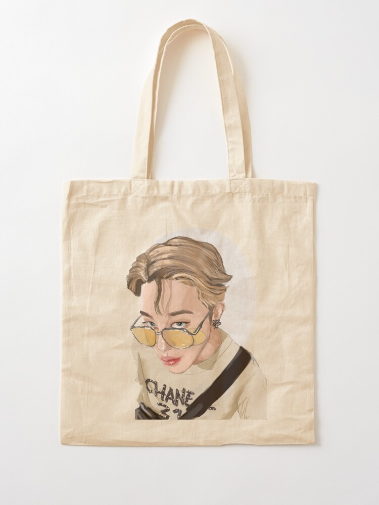 Chanel Park Jimin  Tote Bag for Sale by minbeiza