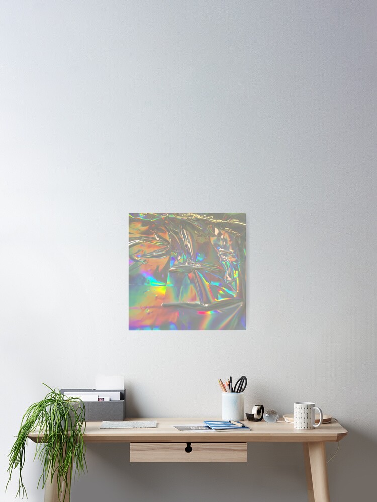 Thumbnail 2 of 3, Poster, Holographic Whisper designed and sold by dinaaaaaah.