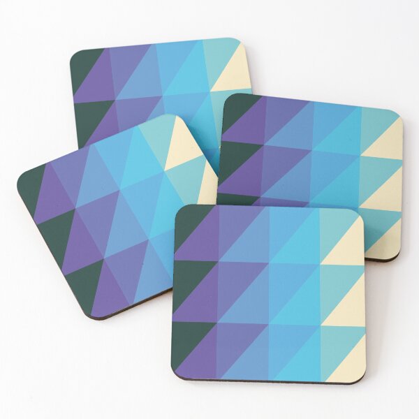 Item preview, rhomboid echo black blue white designed and sold by artistgaf.