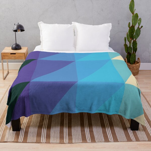 Item preview, rhomboid echo black blue white designed and sold by artistgaf.