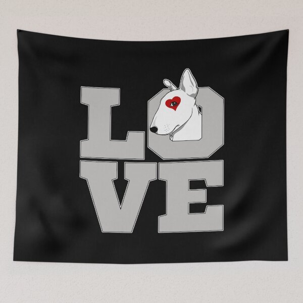 Item preview, Bull terrier Love designed and sold by drizzd.