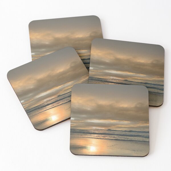Item preview, Beach Sunset Before the Storm Sun Reflect on Sand designed and sold by TammiPrez.