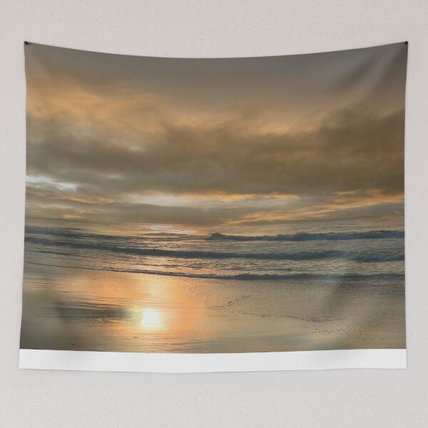 Item preview, Beach Sunset Before the Storm Sun Reflect on Sand designed and sold by TammiPrez.
