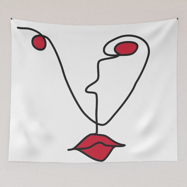 Item preview, Abstract Art Face  designed and sold by sikyv.