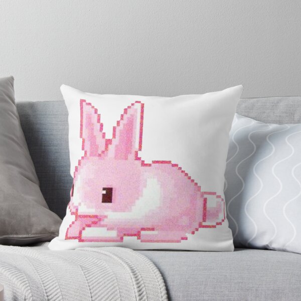 Item preview, pink pixel bunny designed and sold by celestivl.