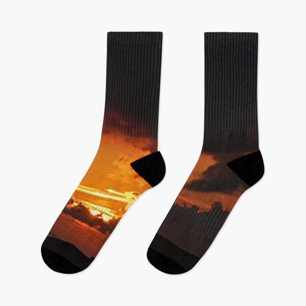 Item preview, Sunset Black Clouds Skyscape designed and sold by Anna Lemos.
