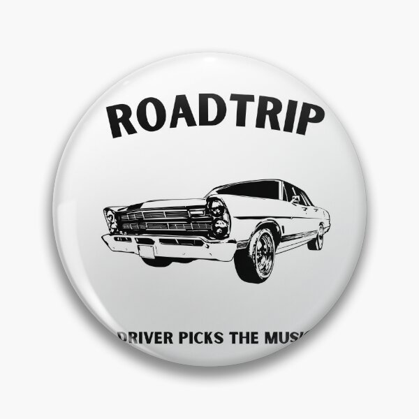 Item preview, Roadtrip in Black designed and sold by SnarkyCatDesign.