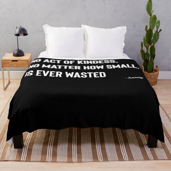 Item preview, No Act of Kindness, No Matter How Small, is Ever Wasted - Aesop designed and sold by ShowMePrints.
