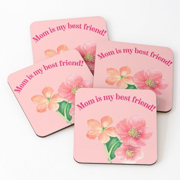 Item preview, Mom is my best friend! designed and sold by Bossmommy84.
