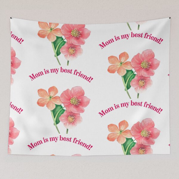 Item preview, Mom is my best friend! designed and sold by Bossmommy84.