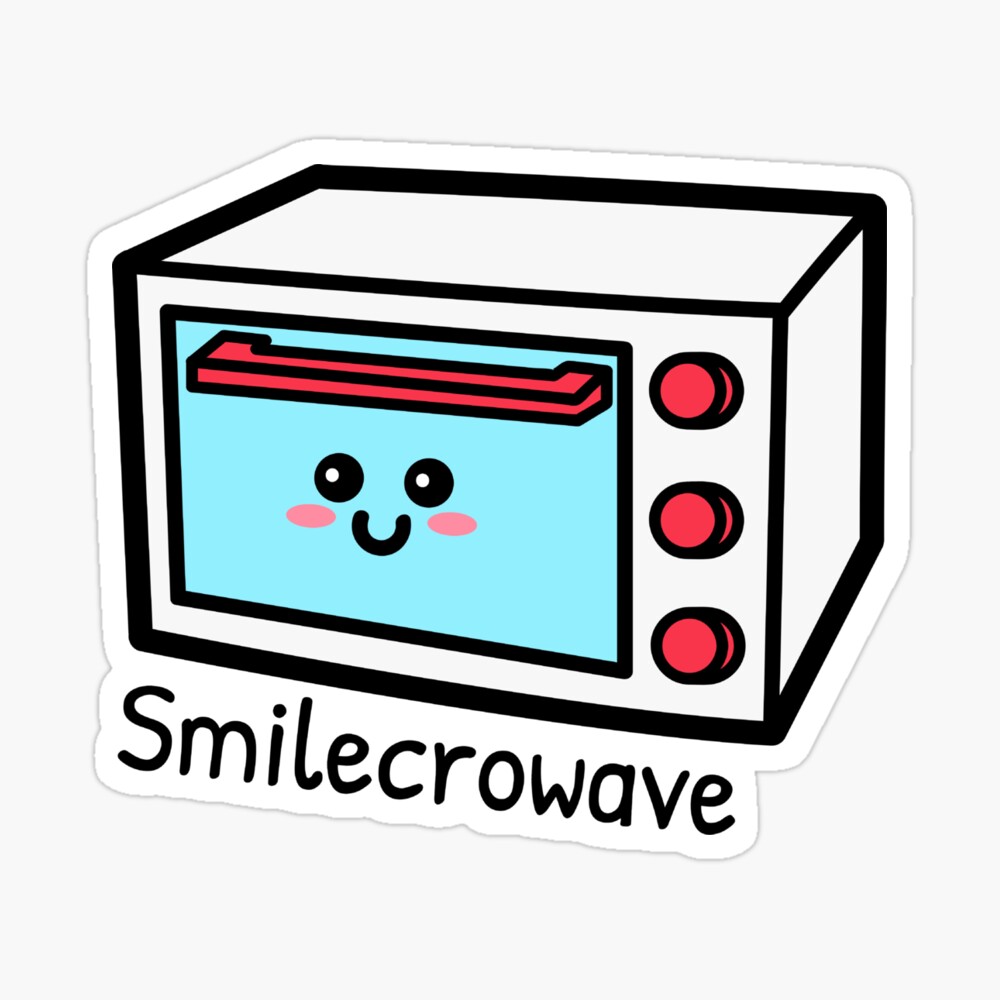 Cute Smile Microwave  Greeting Card for Sale by Wachi-A