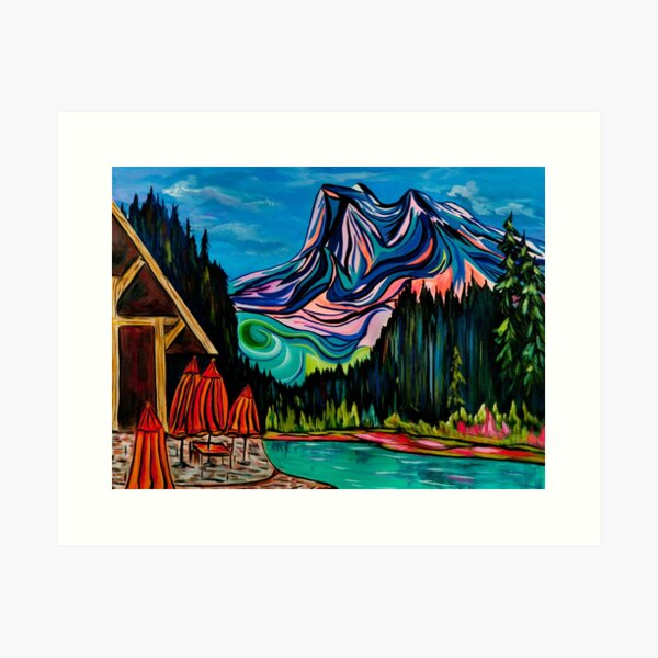 Emerald Lake Escape | Canadian Rockies Art Print