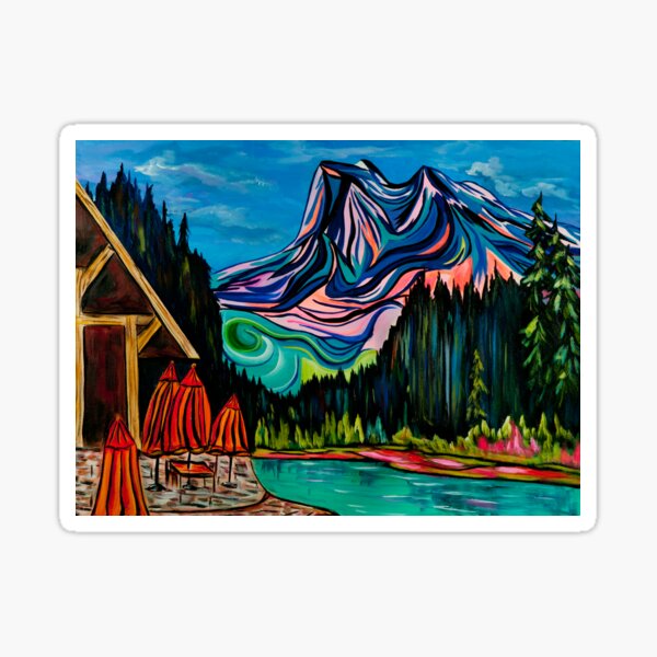 Emerald Lake Escape | Canadian Rockies Sticker