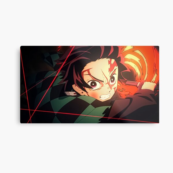 Demon Slayer Meme Metal Prints Redbubble