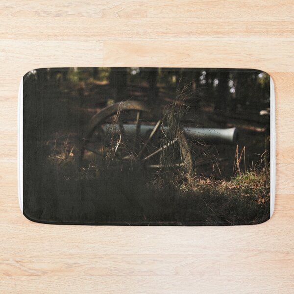Item preview, Remains of old Civil War cannon at dusk designed and sold by AmberCamera.