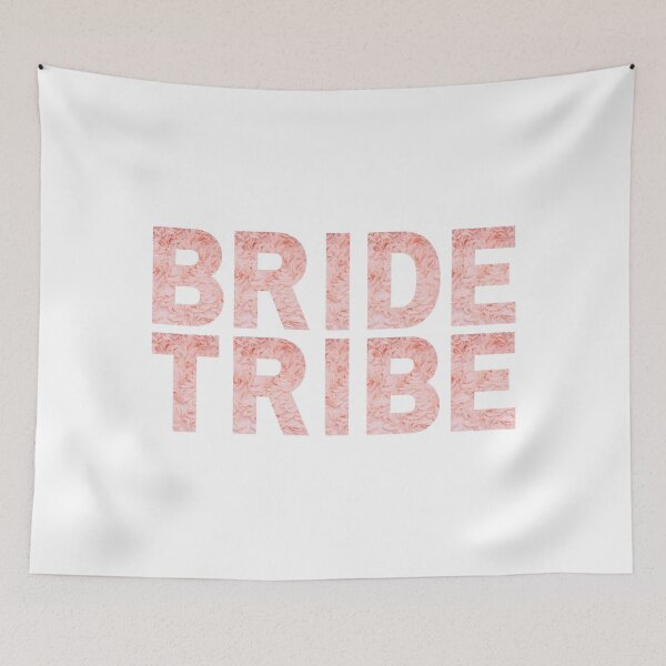 Item preview, Bride Tribe Pink Floral Design designed and sold by allymadethis.