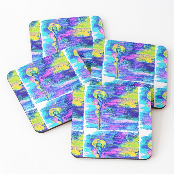 Item preview, Vibrant Florescent Flower Abstract  designed and sold by Colettes-art.