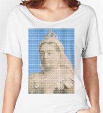 I'm Not Amused - Blue Women's Relaxed Fit T-Shirt