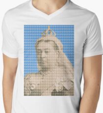 I'm Not Amused - Blue Men's V-Neck T-Shirt
