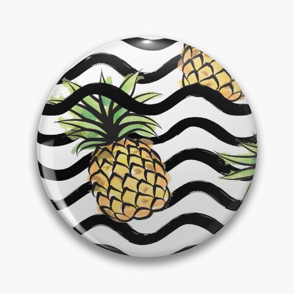 Item preview, Golden Pineapple Pattern designed and sold by TammiPrez.