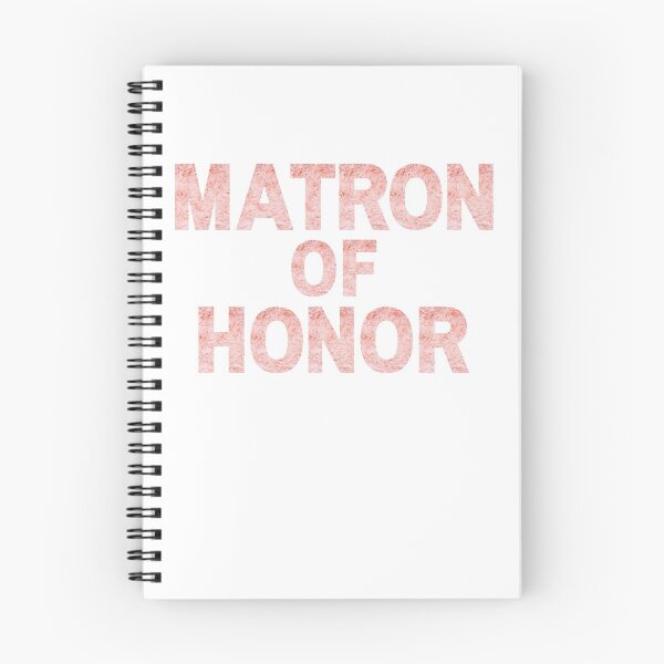 Item preview, Matron of Honor Pink Floral Design designed and sold by allymadethis.