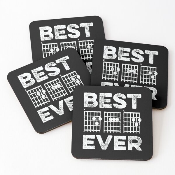 Item preview, Best Dad Ever Guitar Chords designed and sold by DetourShirts.