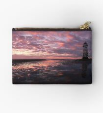 Midsummer sunrise,Talacre Lighthouse Studio Pouch