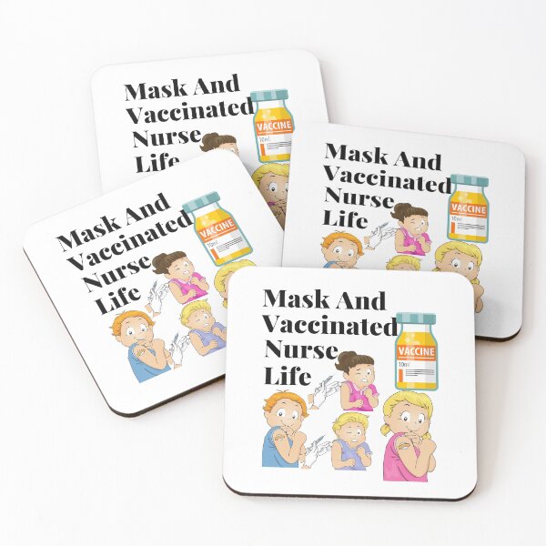 Item preview, Vaccinated Nurse Life. designed and sold by MacjarrGems.