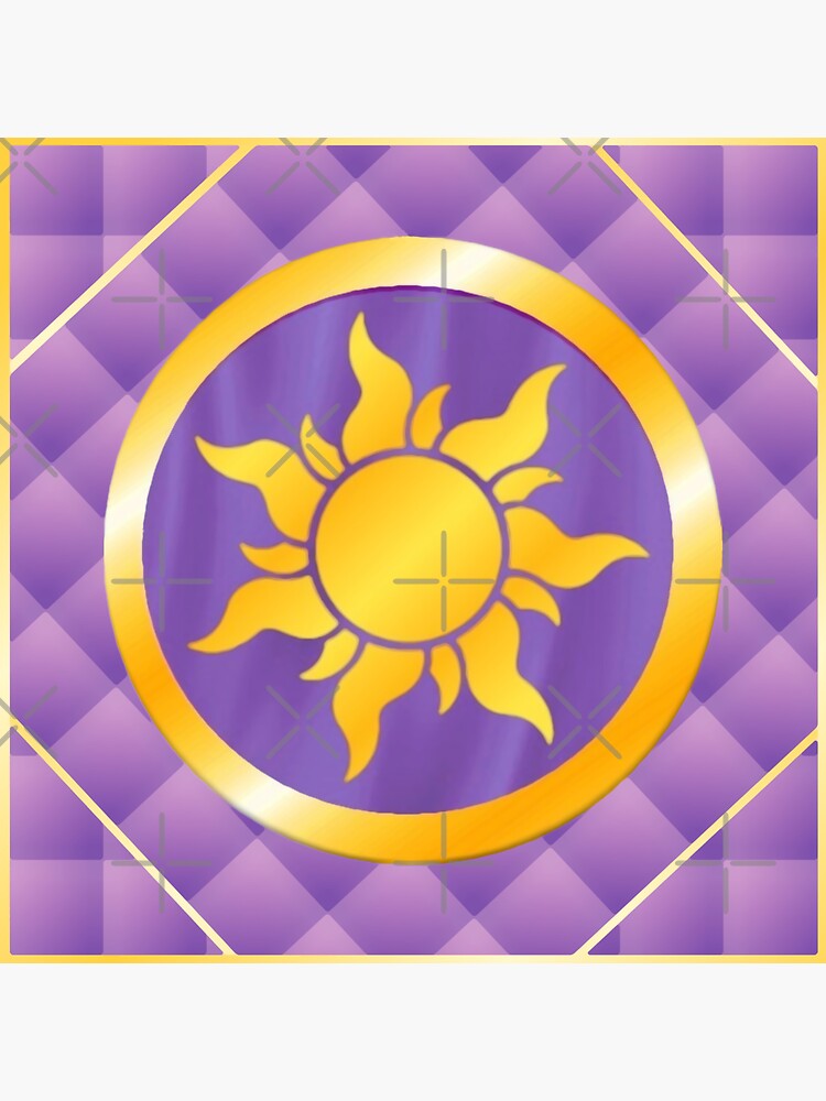 "Tangled kingdom Of Corona" Sticker by DuskWingArts Redbubble