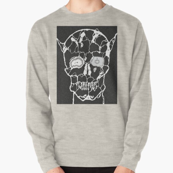 Devil Face Cave Map Pullover Sweatshirt