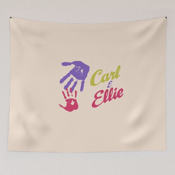 Item preview, carl and ellie handprint  designed and sold by meganalexaa.