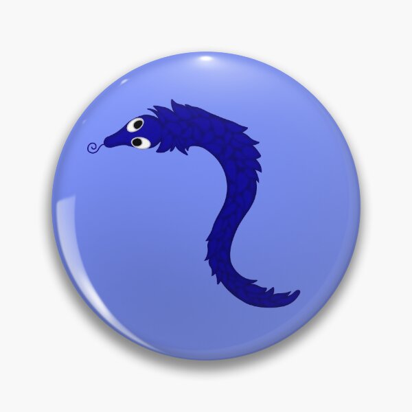 Item preview, Dark Blue Worm on a String designed and sold by DoodleFurry.