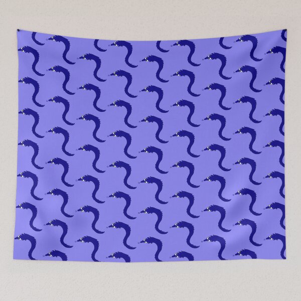 Item preview, Dark Blue Worm on a String designed and sold by DoodleFurry.