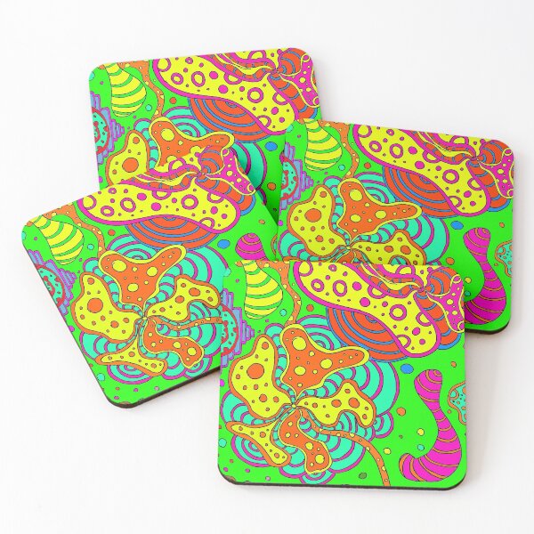 Item preview, travel of flowers of mushroom worms designed and sold by zapalnytchka.