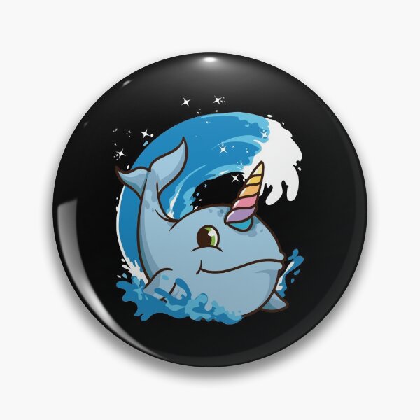 Item preview, Cute Narwhal The Horned Unicorn Of The Sea designed and sold by perfectpresents.