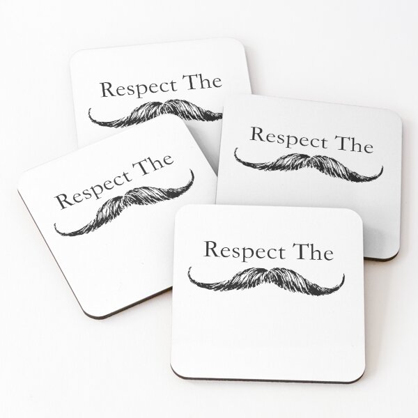 Item preview, Respect The Moustache designed and sold by PebblesPrint.