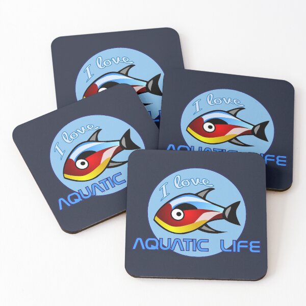 Item preview, I Love Aquatic Life designed and sold by TheFarmyard.