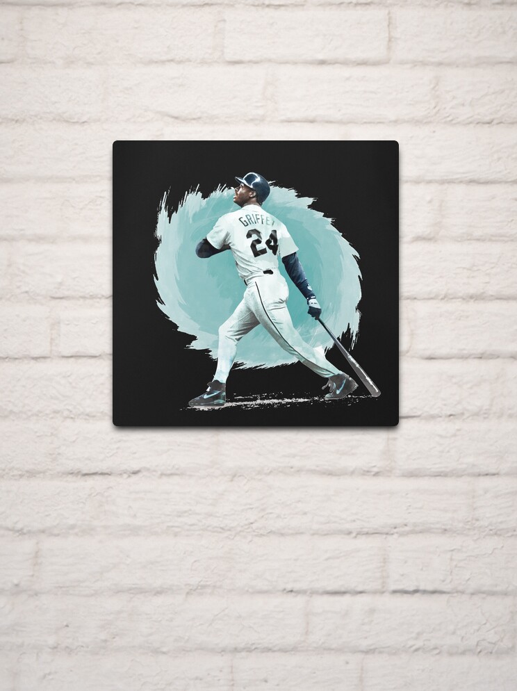 Ken Griffey Jr. Mariners Metal Print