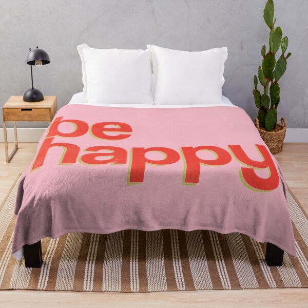 Item preview, be happy designed and sold by alienrabbit.