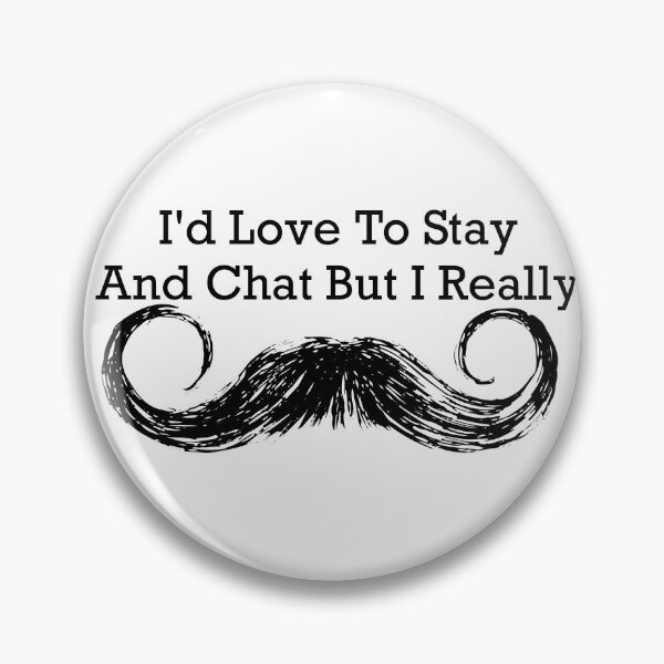 Item preview, I Mustache designed and sold by PebblesPrint.