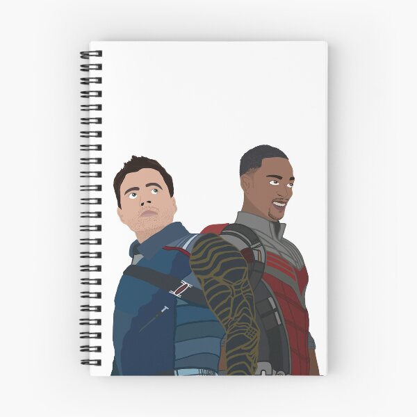 Item preview, The Falcon & Winter Soldier Duo designed and sold by angielovely.