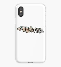 Love art hate cops graffiti iPhone Case/Skin