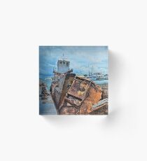 End of the Journey... Acrylic Block